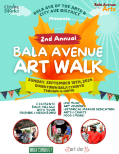 2nd-Art-Walk-Poster-Bala Avenue Art Walk