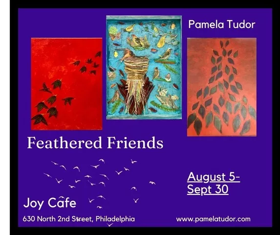 Pamela Tudor - Feathered Friends - Joy Cafe