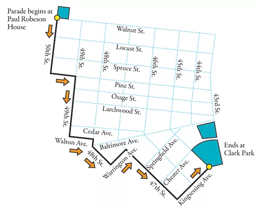 Spiral Q Peoplehood Parade Map 2024